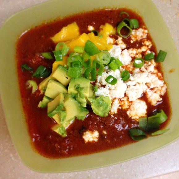 I added Mango. Sacrilege I know. Sue me.